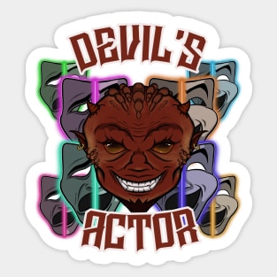 Devil's Actor Sticker